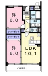 メゾンローゼの物件間取画像